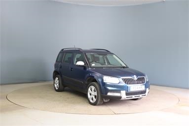 SKODA YETI OUTDOOR 2.0 TDI CR [140] SE 4x4 5dr DSG Diesel - Blue - YG14KRD - 5 Door Hatchback