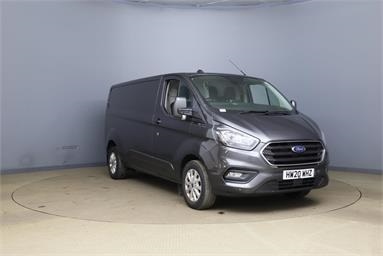 FORD TRANSIT CUSTOM 340 L2 DIESEL FWD 2.0 EcoBlue Hybrid 130ps Low Roof Limited Van Diesel - GREY - HW20WHZ - 5 Door Panel Van