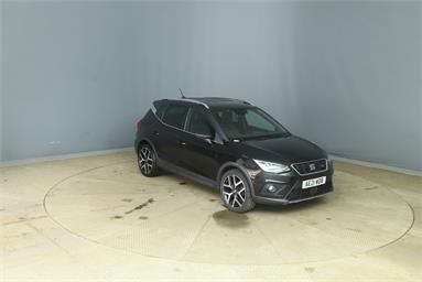SEAT ARONA 1.0 TSI 110 FR Sport [EZ] 5dr Petrol - BLACK - AE21WOB - 5 Door Hatchback