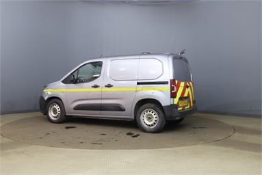 PEUGEOT PARTNER STANDARD DIESEL 1000 1.5 BlueHDi 100 Grip Van Diesel - GREY - FY20KJK - 5 Door Panel Van