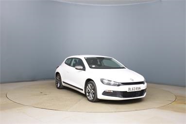 VOLKSWAGEN SCIROCCO 1.4 TSI 122 3dr Petrol - White - BL63RXN - 2 Door Coupe