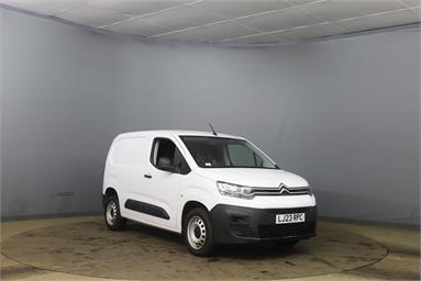 CITROEN BERLINGO M DIESEL 1.5 BlueHDi 1000Kg Enterprise Ed 100ps 6 Speed S/S Diesel - WHITE - LJ23RPC - 5 Door Panel Van