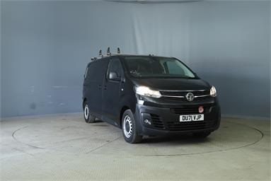 VAUXHALL VIVARO L1 DIESEL 2700 1.5d 100PS Dynamic H1 Van Diesel - BLACK - DU71VJP - 5 Door Panel Van