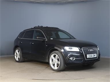 AUDI Q5 2.0 TDI [190] Quattro S Line Plus 5dr S Tronic Diesel - BLACK - CE66OMY - 5 Door Estate