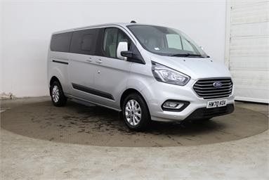 FORD TOURNEO CUSTOM L2 DIESEL FWD 2.0 EcoBlue 105ps Low Roof 8 Seater Zetec Diesel - SILVER - HW70KOA - Bus (Mini Less 18 seats)