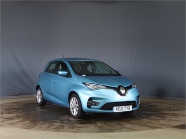 RENAULT ZOE 100kW Iconic R135 50kWh Rapid Charge 5dr Auto Electric - BLUE - VE21TYB - 5 Door Hatchback