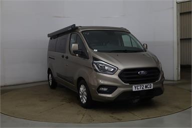 FORD TRANSIT CUSTOM DIESEL ESTATE 2.0 EcoBlue 185 L1 Nugget 4dr Diesel - DIFFUSED SILVER - YC72WCD - 6 Door Motorhome