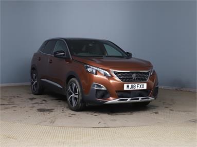 PEUGEOT 3008 1.2 PureTech GT Line 5dr Petrol - BRONZE - MJ18FXX - 5 Door Hatchback