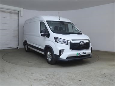 MAXUS E DELIVER 9 LWB ELECTRIC FWD 150kW High Roof Van 88.5kWh N2 Auto Electric - WHITE - CK23BVA - 5 Door Panel Van
