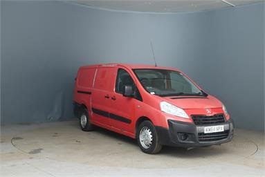 PEUGEOT EXPERT L2 DIESEL 1200 1.6 HDi 90 H1 Van Diesel - RED - KM64NPX - 6 Door Panel Van