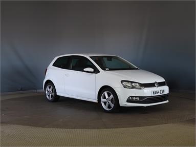 VOLKSWAGEN POLO 1.2 TSI 110 SEL 3dr Petrol - WHITE - MA64EVR - 3 Door Hatchback