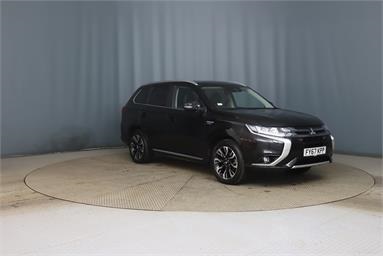 MITSUBISHI OUTLANDER 2.0 PHEV GX4hs 5dr Auto Petrol/Hybrid - Black - FY67KPP - 5 Door Estate