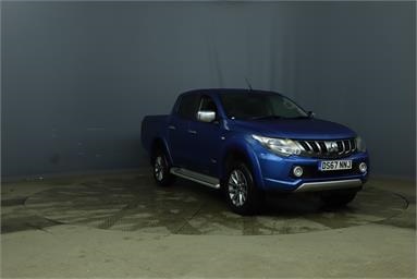 MITSUBISHI L200 DIESEL Double Cab DI-D 178 Titan 4WD Diesel - BLUE - DS67NNJ - 4 Door Pick Up Body