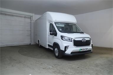 MAXUS E DELIVER 9 MWB ELECTRIC FWD 150kW Chassis Cab 65kWh N2 Auto Electric - WHITE - MA24CXP - 2 Door Luton Box Body