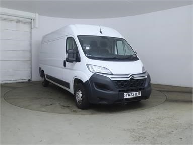 CITROEN RELAY 35 L3 DIESEL 2.2 BlueHDi H2 Van 140ps Enterprise Diesel - WHITE - YM22HJZ - 5 Door Panel Van