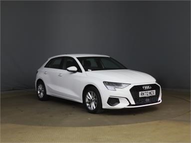 AUDI A3 30 TFSI Technik 5dr Petrol - WHITE - RK72MZX - 5 Door Hatchback