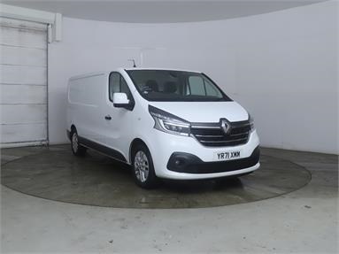 RENAULT TRAFIC LWB DIESEL LL30 ENERGY dCi 170 Sport Nav Van Med Roof MWB Diesel - WHITE - YR71XMM - 5 Door Panel Van