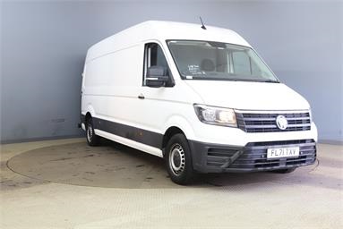 VOLKSWAGEN CRAFTER CR35 LWB DIESEL FWD 2.0 TDI 140PS Startline Business High Roof Van Diesel - WHITE - FL71TXV - 5 Door Panel Van