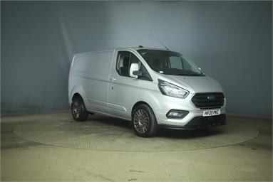 FORD TRANSIT CUSTOM 280 L1 DIESEL FWD 2.0 EcoBlue 130ps Low Roof Limited Van Diesel - SILVER - HV20PKC - 2 Door Panel Van