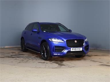 JAGUAR F-PACE 2.0d R-Sport 5dr Auto AWD Diesel - BLUE - PY19YYC - 5 Door Estate