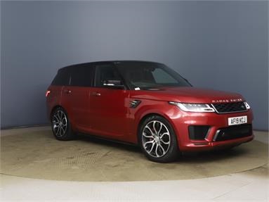 LAND ROVER RANGE ROVER SPORT 2.0 P400e Autobiography Dynamic 5dr Auto Petrol PHEV - RED - AF19KCJ - 5 Door Estate