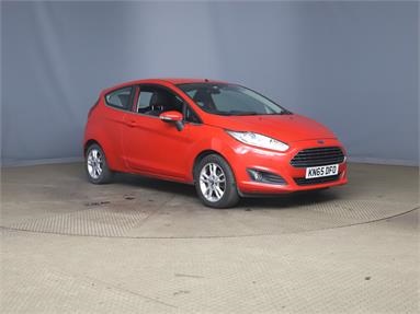 FORD FIESTA 1.0 EcoBoost Zetec 3dr Petrol - RED - KN65DFO - 3 Door Hatchback