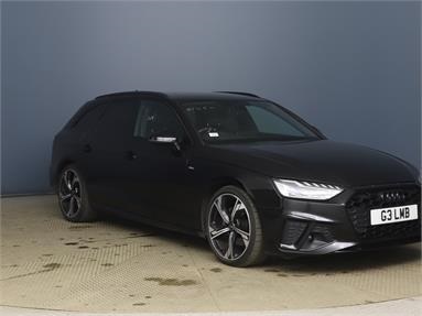 AUDI A4 35 TFSI Black Edition 5dr S Tronic Petrol - Black - RY72BSU - 5 Door Estate