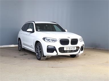 BMW X3 xDrive30d M Sport 5dr Step Auto Diesel - WHITE - BF18XTP - 5 Door Estate