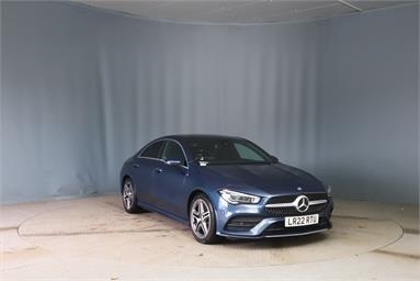 MERCEDES-BENZ CLA CLA 250 AMG Line Premium Plus 4dr Tip Auto Petrol - BLUE - LR22RTU - 4 Door Coupe
