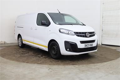 VAUXHALL VIVARO L2 DIESEL 2900 1.5d 100PS Pro H1 Van Diesel - WHITE - DN23OUB - 6 Door Panel Van