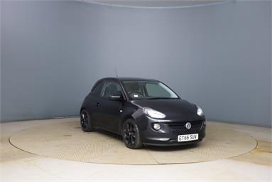 VAUXHALL ADAM 1.2i Energised 3dr Petrol - Black - ET66SUV - 3 Door Hatchback