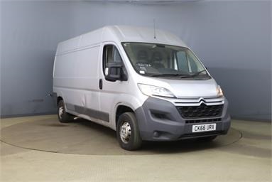 CITROEN RELAY 35 L3 DIESEL 2.0 BlueHDi H2 Van 130ps Enterprise Diesel - SILVER - CK66URX - 5 Door Panel Van