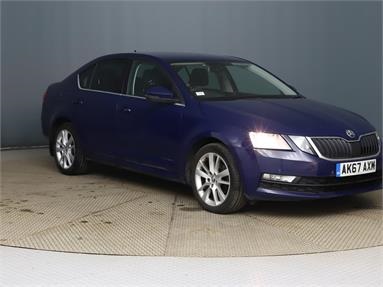 SKODA OCTAVIA 1.6 TDI SE Technology 5dr Diesel - BLUE - AK67AXM - 5 Door Hatchback