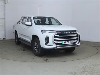 MAXUS T90 ELECTRIC 130kW Elite Double Cab Pickup 88.5kWh Auto Electric - WHITE - NV73XRO - 4 Door Pick Up Body