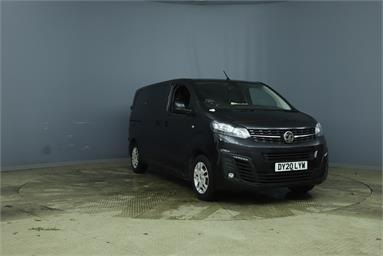 VAUXHALL VIVARO L1 DIESEL 2700 1.5d 120PS Sportive H1 Van Diesel - BLACK - DY20LYW - 6 Door Panel Van