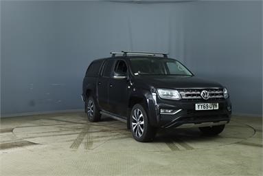 VOLKSWAGEN AMAROK A33 DIESEL D/Cab Pick Up Highline 3.0 V6 TDI 204 BMT 4M Auto Diesel - BLACK - YY69UVH - 4 Door Pick Up Body