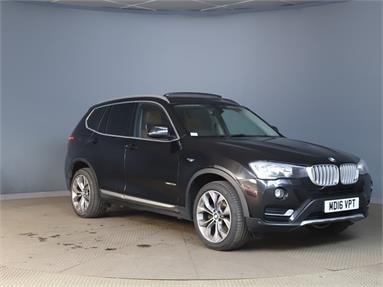 BMW X3 xDrive20d xLine 5dr Step Auto Diesel - BLACK - MD16VPT - 5 Door Estate