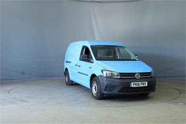 VOLKSWAGEN CADDY MAXI C20 DIESEL 2.0 TDI BlueMotion Tech 102PS Startline Van Diesel - BLUE - PK16PRV - 6 Door Panel Van