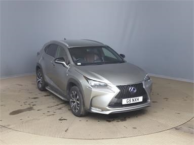 LEXUS NX 300h 2.5 F-Sport 5dr CVT Petrol/Hybrid - SILVER - G5NXH - 5 Door Estate