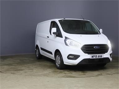 FORD TRANSIT CUSTOM 300 L1 DIESEL FWD 2.0 EcoBlue 130ps Low Roof Trend Van Diesel - WHITE - WP19AHA - Panel Van