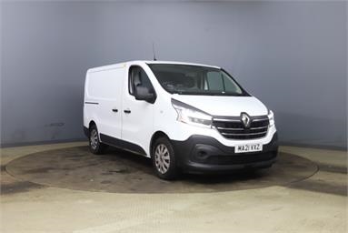 RENAULT TRAFIC SWB DIESEL SL30 ENERGY dCi 145 Business+ Van EDC Diesel - WHITE - MA21VXZ - 5 Door Panel Van