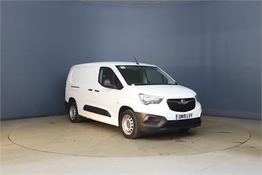 VAUXHALL COMBO CARGO L2 DIESEL 2300 1.5 Turbo D 100ps H1 Edition Van Diesel - WHITE - DM19LVY - 6 Door Panel Van