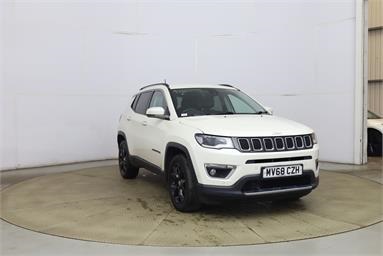 JEEP COMPASS 1.4 Multiair 140 Limited 5dr [2WD] Petrol - WHITE - MV68CZH - 5 Door Estate
