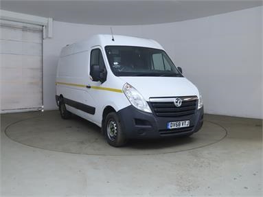 VAUXHALL MOVANO 35 L2 DIESEL FWD 2.3 CDTI H2 Van 130ps Diesel - WHITE - DV68VTJ - 5 Door Panel Van