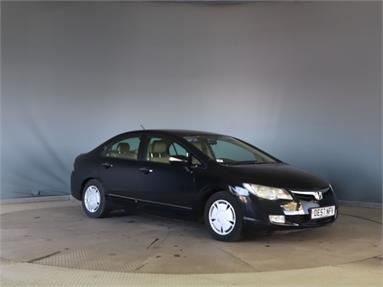 HONDA CIVIC 1.4 i-Dsi ES 4dr IMA CVT Auto Petrol/Hybrid - BLACK - DE57NFV - 4 Door Saloon