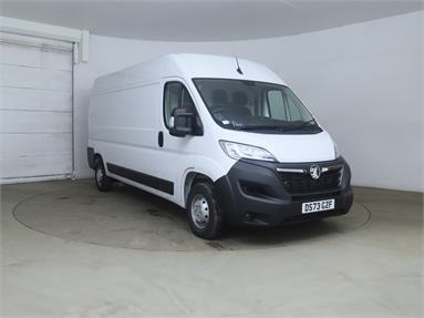 VAUXHALL MOVANO 3500 L3 DIESEL FWD 2.2 Turbo D 140ps H2 Van Prime Diesel - WHITE - DS73GZF - 5 Door Panel Van