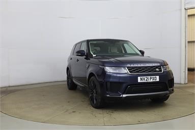 LAND ROVER RANGE ROVER SPORT 3.0 D300 HSE 5dr Auto Diesel - BLUE - NV21PXO - 5 Door Estate