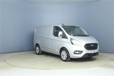 FORD TRANSIT CUSTOM 280 L1 DIESEL FWD 2.0 EcoBlue 130ps Low Roof Limited Van Auto Diesel - SILVER - GU20VBN - 4 Door Panel Van
