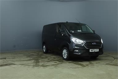 FORD TRANSIT CUSTOM 280 L1 DIESEL FWD 2.0 EcoBlue 130ps Low Roof Limited Van Diesel - BLACK - HW70XYZ - 5 Door Panel Van