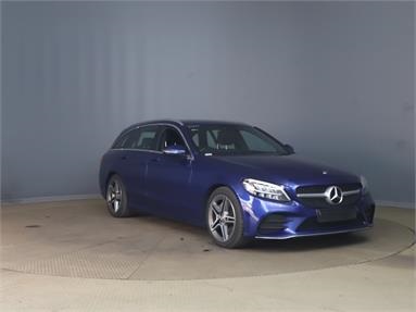 MERCEDES-BENZ C CLASS C200 AMG Line 5dr 9G-Tronic Petrol - BLUE - KW68UCZ - 5 Door Estate